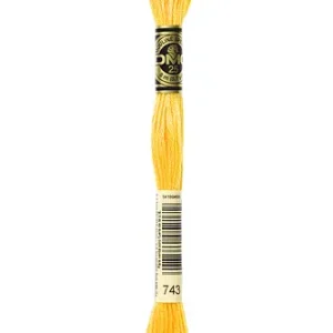 DMC Embroidery Thread 743 - Image 1